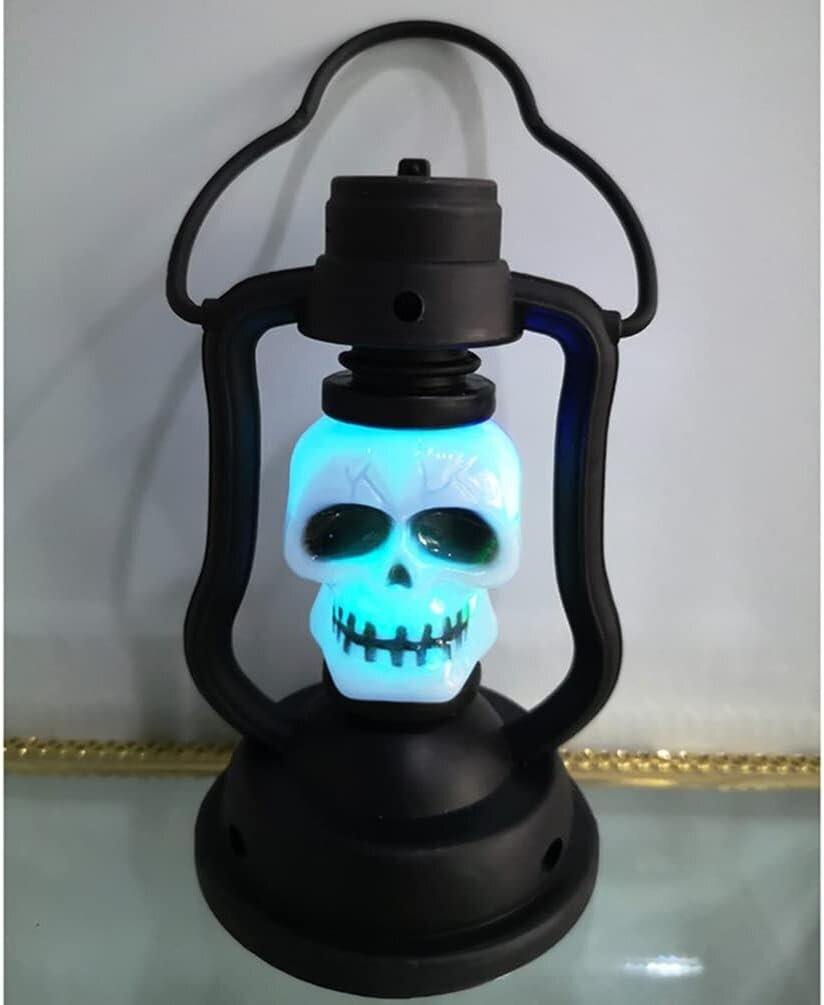 2kpl LED Light Up Halloween kurpitsan ja kallon lyhtyvalo hinta ja tiedot | Retkilamput | hobbyhall.fi