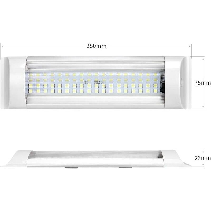 Sisävalaistus, LED-kattovalo, 12V-80V 72 LED 6000K Dome hinta ja tiedot | Retkilamput | hobbyhall.fi