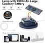 Kannettava Camping Lantern 9900mAh Power Bank, 2000LM ladattava hinta ja tiedot | Retkilamput | hobbyhall.fi