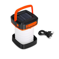 Ladattava Camping Light, 2 in 1 Solar Camping Lantern 800mAh hinta ja tiedot | Retkilamput | hobbyhall.fi