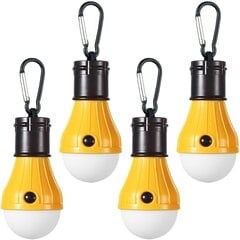 LED-matkavalo [4 kpl] Kannettava 4-tilan LED-telttalyhty hinta ja tiedot | Retkilamput | hobbyhall.fi