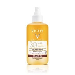 Aurinkosuoja Vichy Idéal Soleil Enhanced Tan SPF30, 200 ml hinta ja tiedot | Aurinkovoiteet | hobbyhall.fi