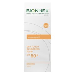 Aurinkovoide Bionnex Preventiva Dry Touch SPF 50+, 50 ml hinta ja tiedot | Aurinkovoiteet | hobbyhall.fi