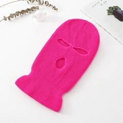 Neon Pink Balaclava Ski maski Robber cap pinkki hinta ja tiedot | Runokirjat | hobbyhall.fi