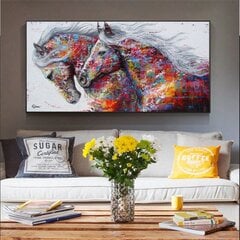 Koristemaalausytimen timanttimaalaus-Hevonen-30*60cm hinta ja tiedot | Verhoilukivet | hobbyhall.fi