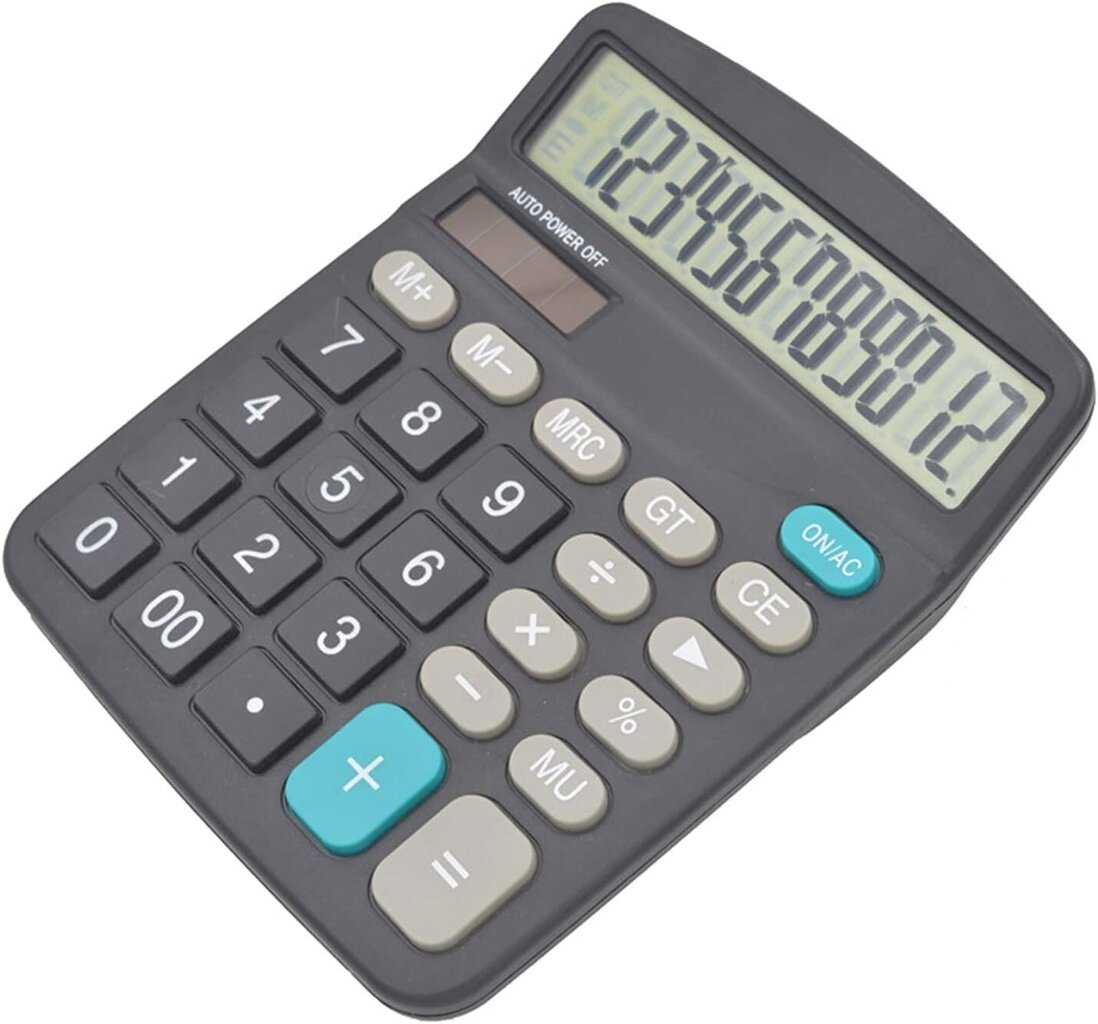 12-numeroinen Solar Scientific Calculator Financial Office Computer hinta ja tiedot | Kirjoitusvälineet | hobbyhall.fi