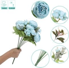 Väärennetyt pionit Faux Flower Vintage Keinotekoiset pioni silkkikukat hinta ja tiedot | Keinotekoiset kukat | hobbyhall.fi