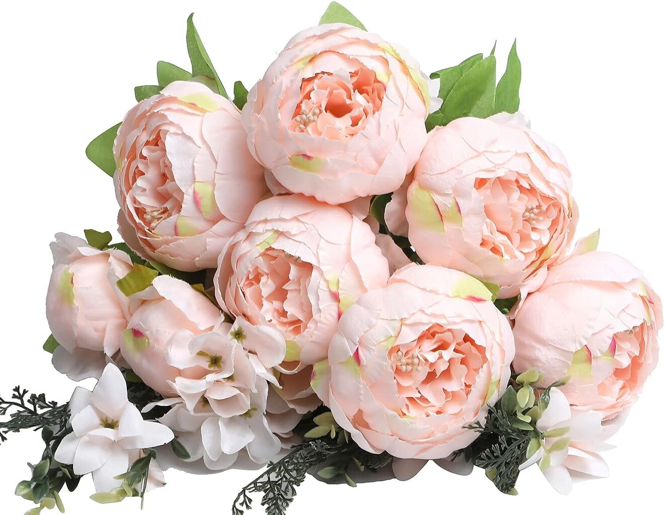 Fake Peonies Faux Silk Flower Vintage Keinotekoinen pioni Face hinta ja tiedot | Keinotekoiset kukat | hobbyhall.fi