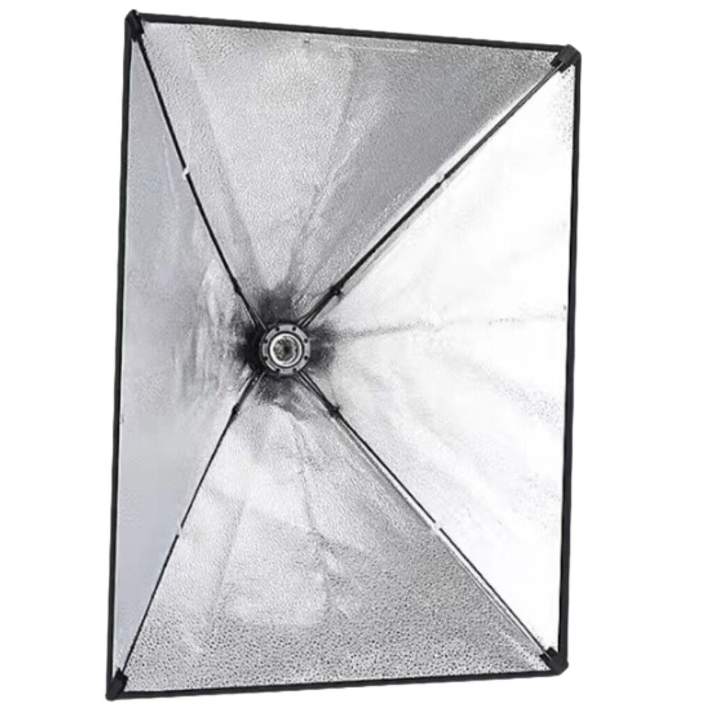 Studiovalaistuspaketti softboxilla, 50x70 cm, 400W hinta ja tiedot | Valokuvaustarvikkeet | hobbyhall.fi