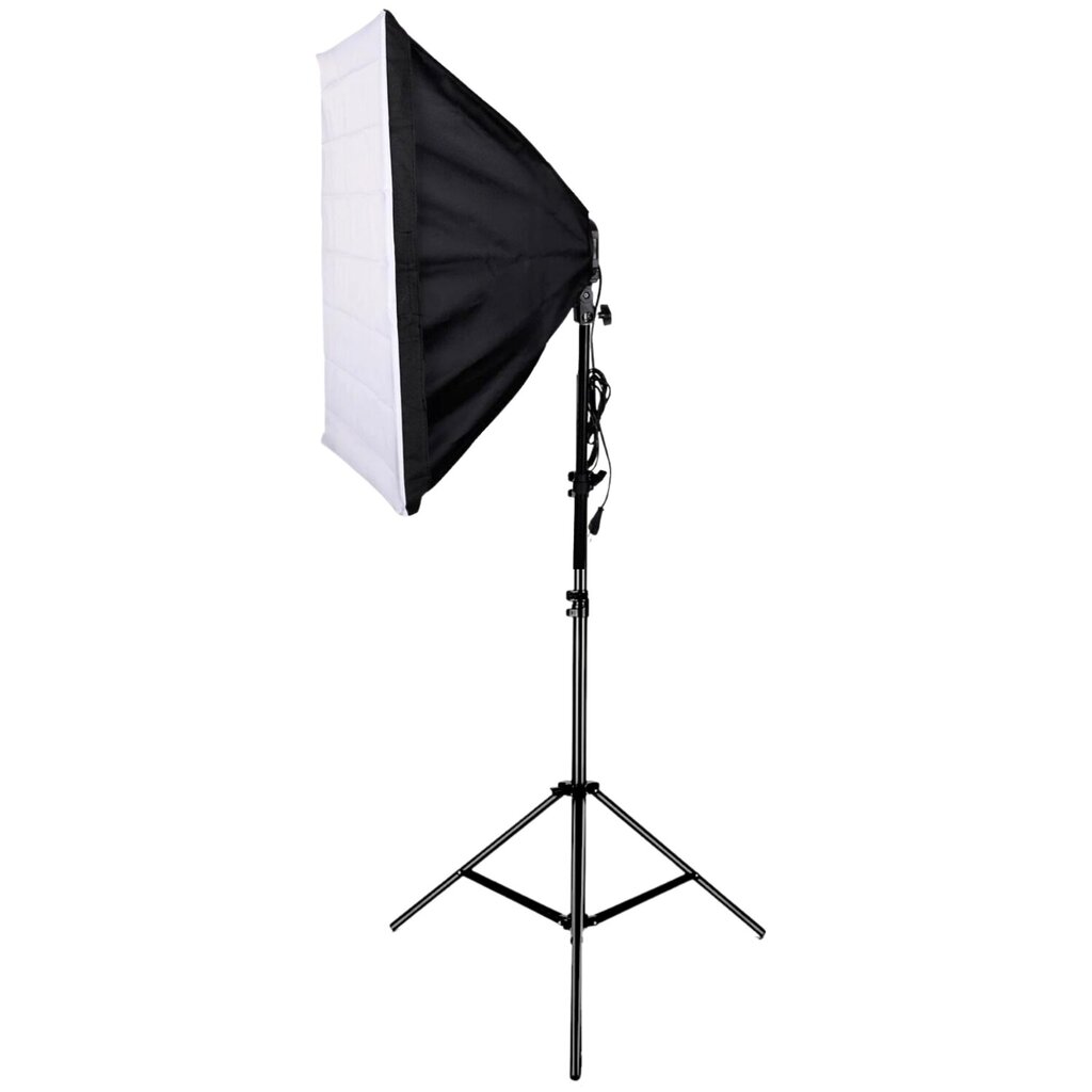 Studiovalaistuspaketti softboxilla, 50x70 cm, 400W hinta ja tiedot | Valokuvaustarvikkeet | hobbyhall.fi