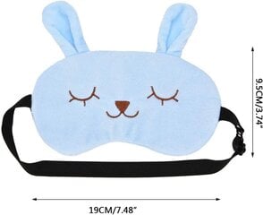 kpl Animal Sleep Mask, Rabbit Eye Mask Pehmeä Pehmeä Side hinta ja tiedot | Pehmolelut | hobbyhall.fi