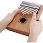 Peukalo Piano 17 Keys Kalimba Kannettava Finger Puinen soitin hinta ja tiedot | Soittimien lisätarvikkeet | hobbyhall.fi