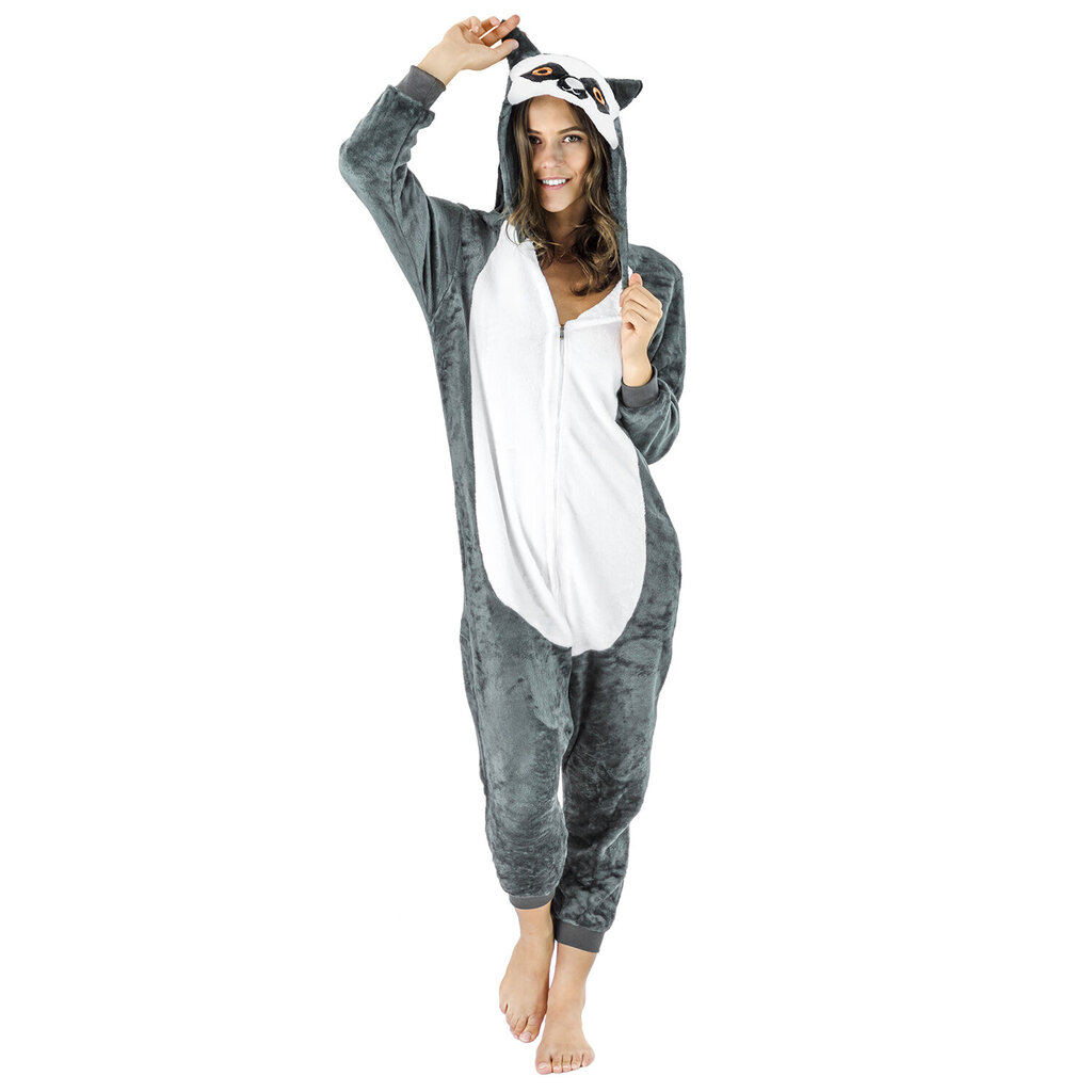 Lemuri Onesie-asu, koko M hinta ja tiedot | Vauvan tyynyt ja peitot | hobbyhall.fi