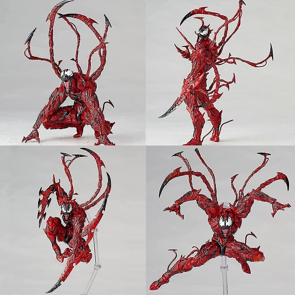 Venom Carnage -toimintafiguuri, kaikki nivelet liikkuvat lelufiguurit Carnage-keräilymalli, jossa vaihdettavat lisävarusteet tuulettimille hinta ja tiedot | Pienoismallit | hobbyhall.fi