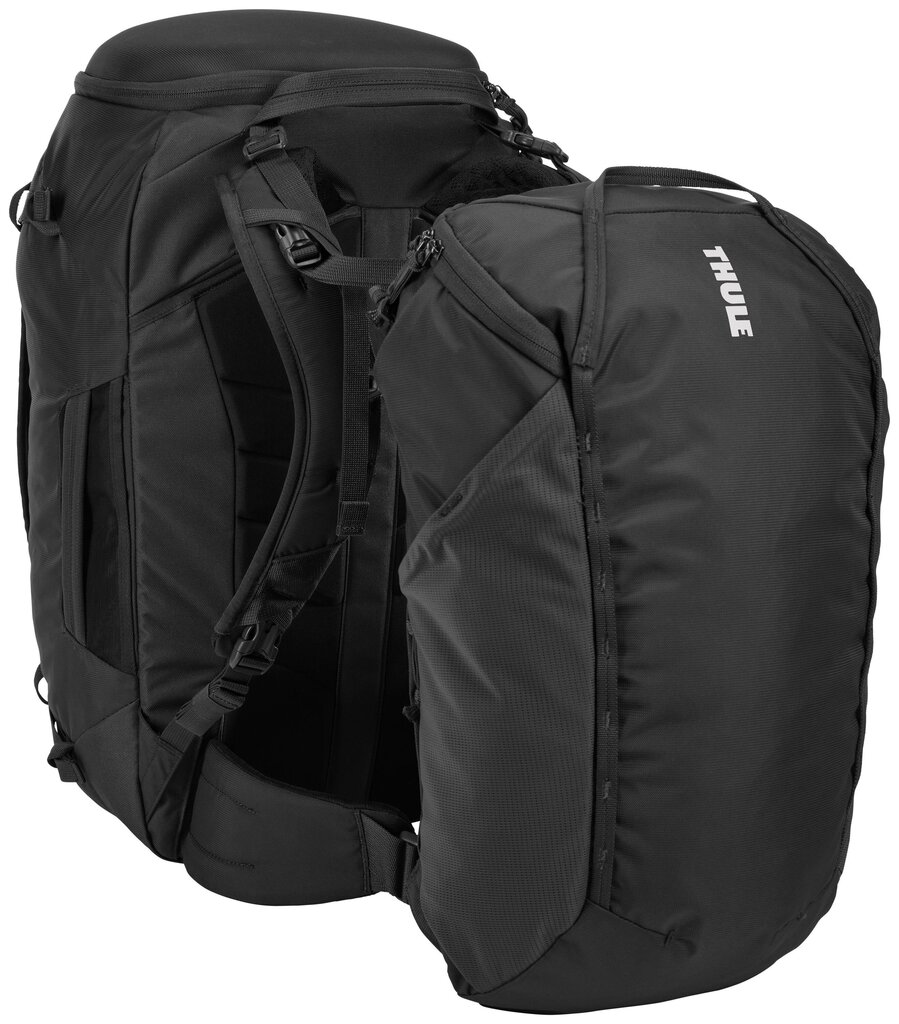 Thule Landmark-reppu, 70 l, vihreä hinta ja tiedot | Urheilukassit ja reput | hobbyhall.fi