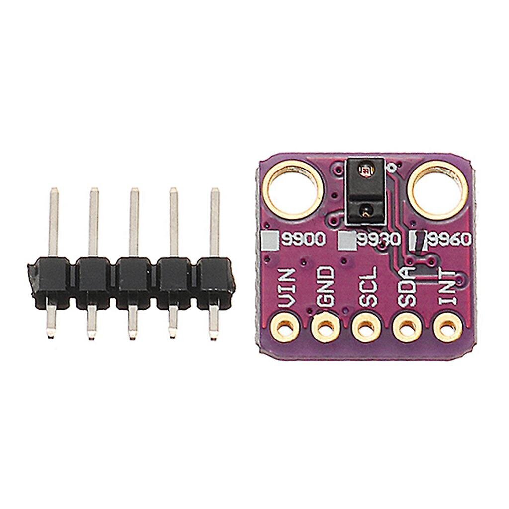 Rgb-elesensorin moduuli Arduino Breakout I2c Iic 3v-5v Breakoutille hinta ja tiedot | Liiketunnistimet, anturit ja sensorit | hobbyhall.fi