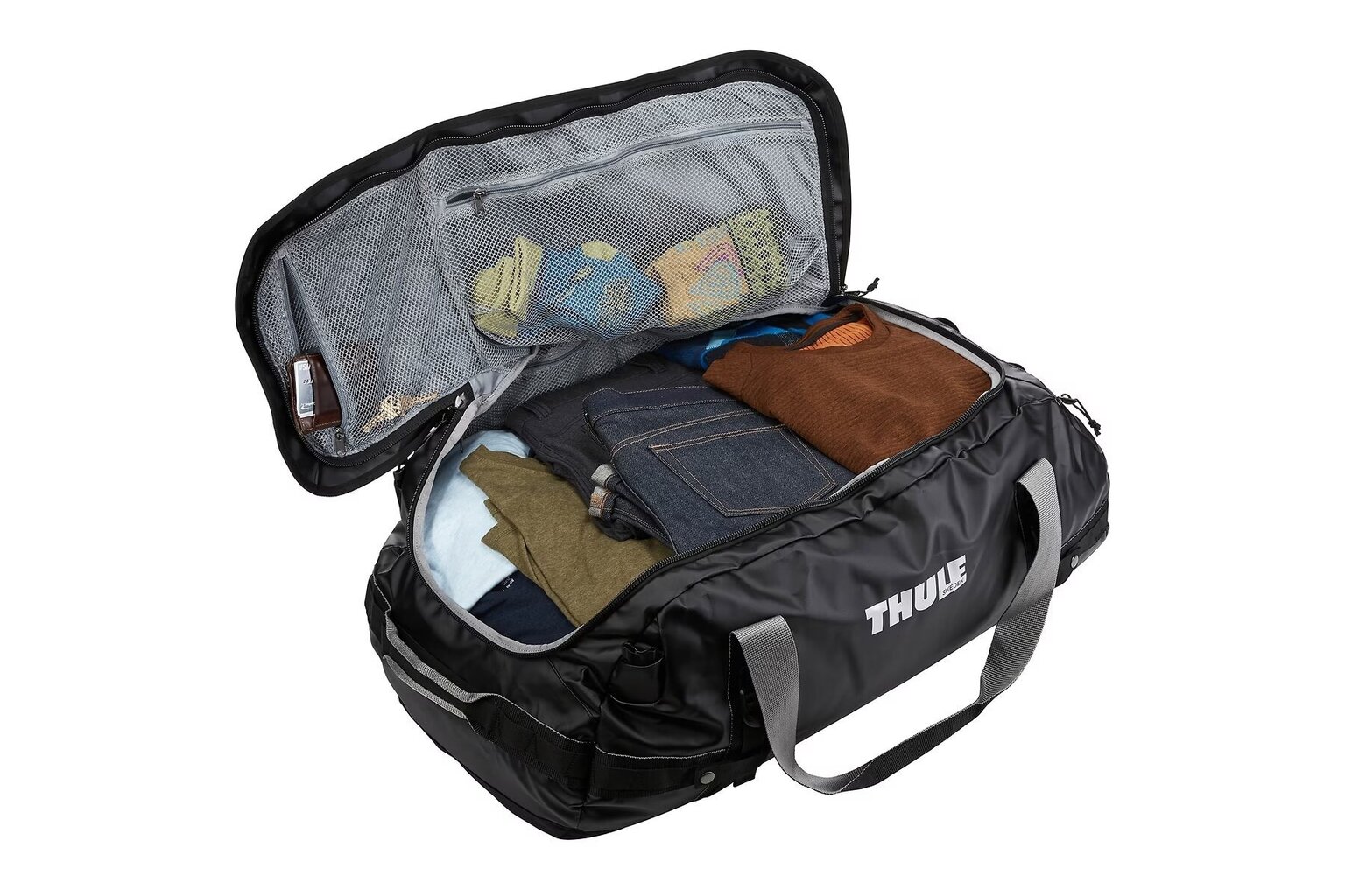 Thule Chasm Duffel matkakassi 90 L, sininen hinta ja tiedot | Urheilukassit ja reput | hobbyhall.fi