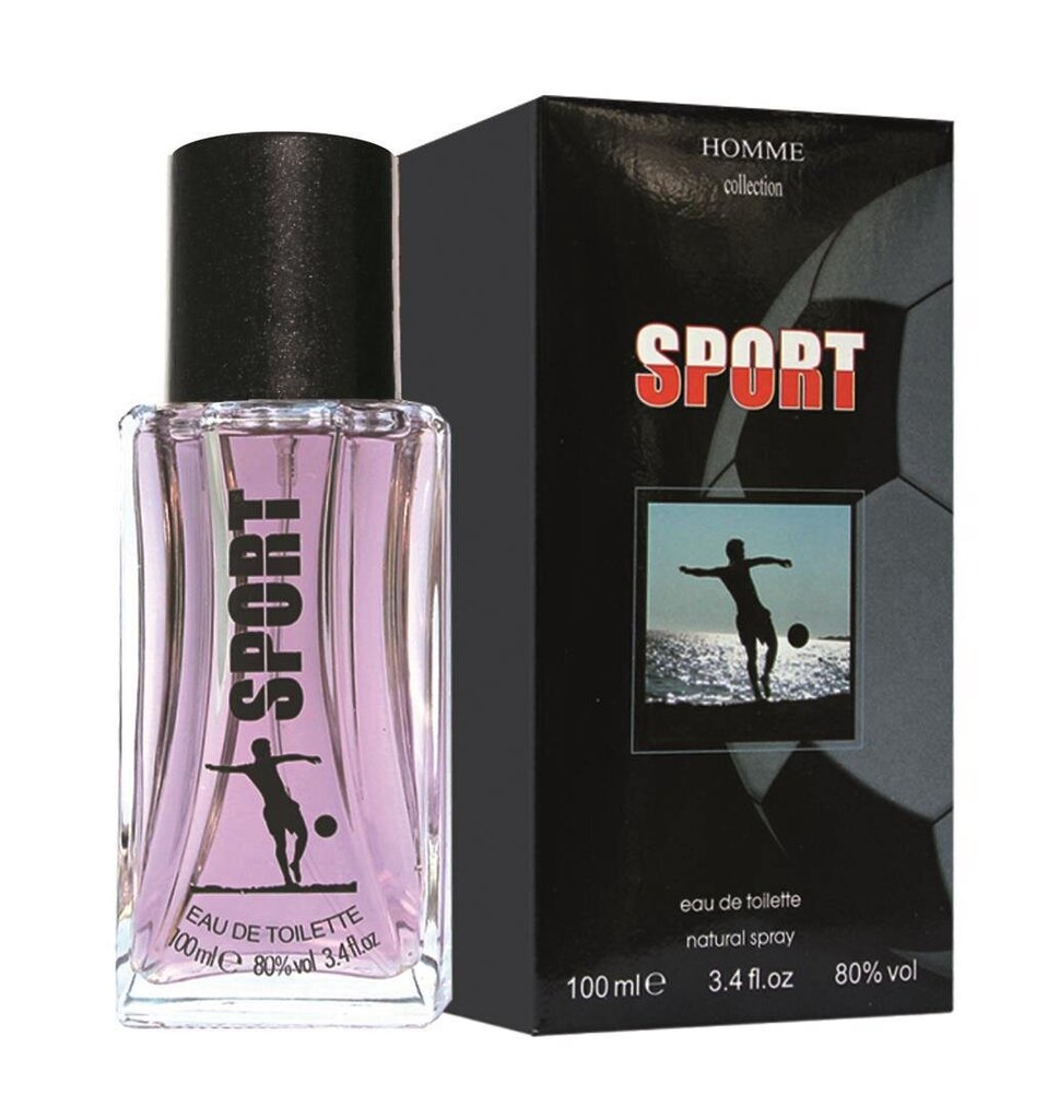 Miesten Eau de Toilette Homme Collection Sport, 100 ml hinta ja tiedot | Miesten hajuvedet | hobbyhall.fi