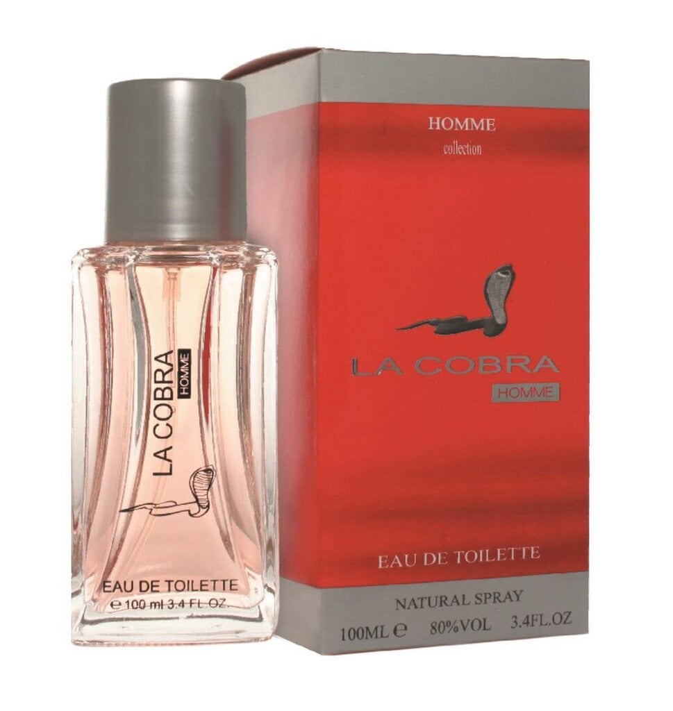 Miesten Eau de Toilette Homme Collection La Cobra, 100 ml hinta ja tiedot | Miesten hajuvedet | hobbyhall.fi