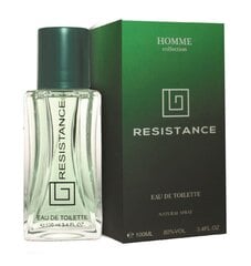 Miesten Eau de Toilette Homme Collection Resistance, 100 ml hinta ja tiedot | Miesten hajuvedet | hobbyhall.fi