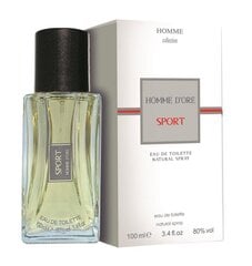 Miesten Eau de Toilette Homme Collection Homme d'ore Sport, 100 ml hinta ja tiedot | Miesten hajuvedet | hobbyhall.fi