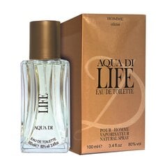 Miesten Eau de Toilette Homme Collection Aqua Di Life, 100 ml hinta ja tiedot | Miesten hajuvedet | hobbyhall.fi