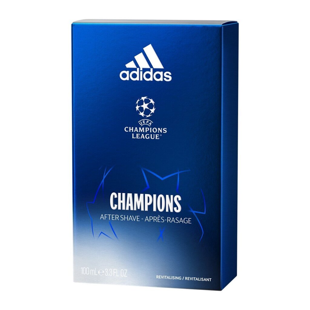 ADIDAS UEFA VIII parranajon jälkeinen voide 100ml hinta ja tiedot | Parranajo ja karvanpoisto | hobbyhall.fi