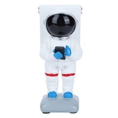 Hartsi Astronautin muotoinen matkapuhelinteline Figuureja Miniatyyri Askartelu Kodin Työpöydän Koriste Valkoinen hinta ja tiedot | Polkupyörälaukut ja puhelinpidikkeet | hobbyhall.fi