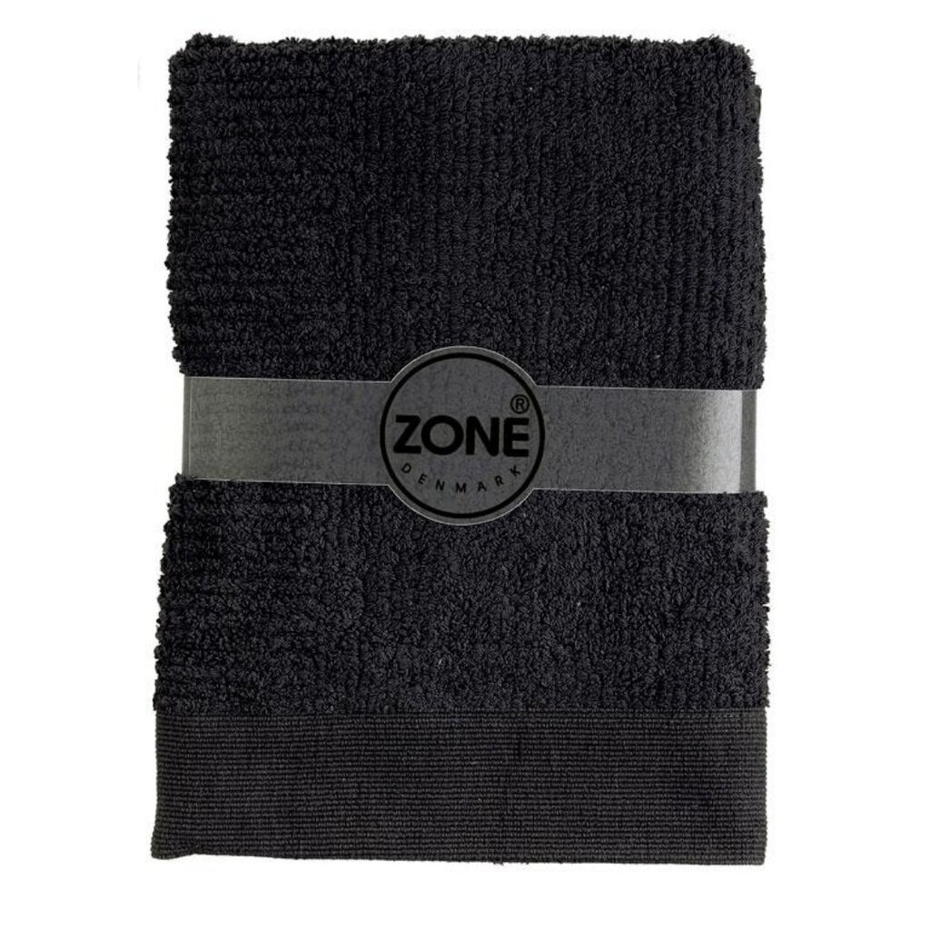 Towel Zone Classic musta, 70 x 140 cm hinta ja tiedot | Pyyhkeet | hobbyhall.fi