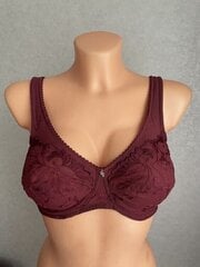 Bra Patricia Boutique 2802 70E Donna punainen hinta ja tiedot | Rintaliivit | hobbyhall.fi