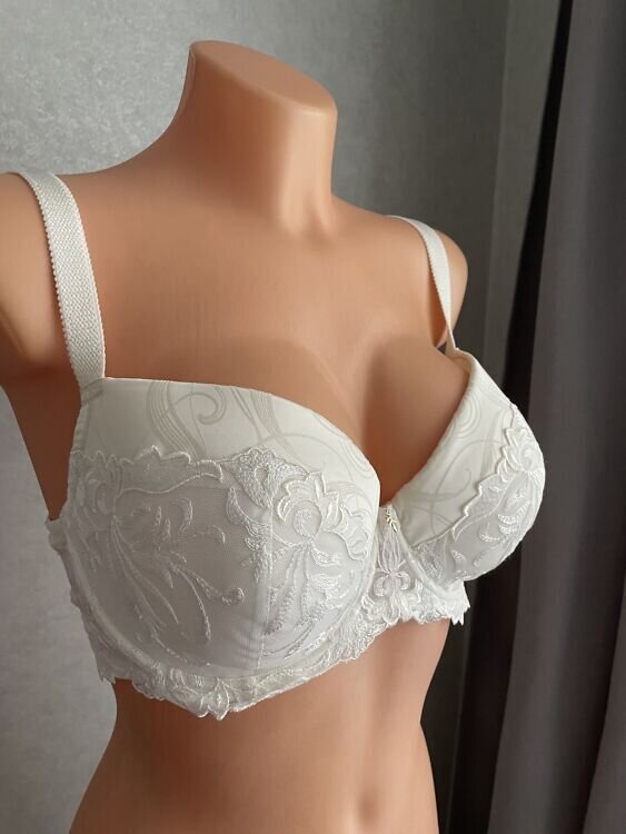 Bra Patricia Boutique 3837 85E Donna valkoinen hinta ja tiedot | Rintaliivit | hobbyhall.fi