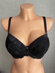 Bra Patricia Boutique 3837 85B Donna musta hinta ja tiedot | Rintaliivit | hobbyhall.fi