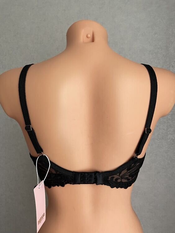 Bra Patricia Boutique 3837 85C Donna musta hinta ja tiedot | Rintaliivit | hobbyhall.fi