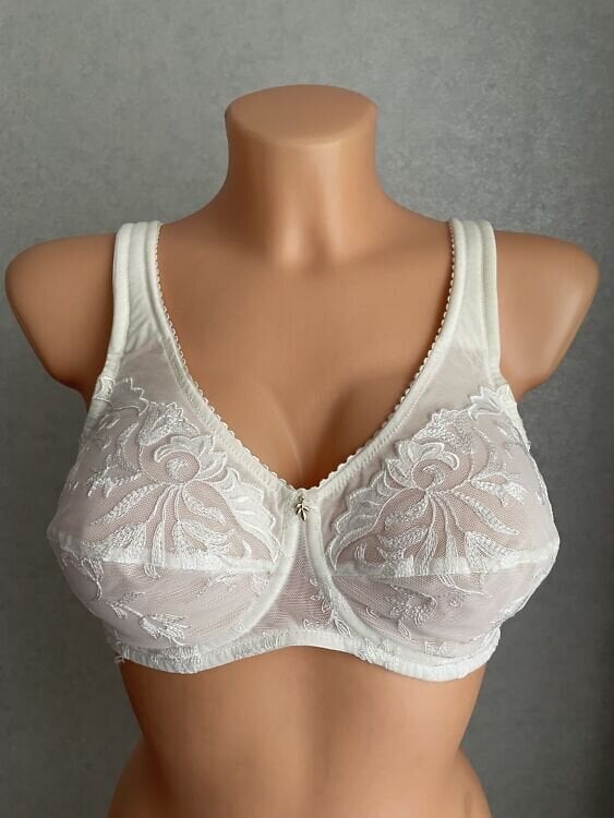 Bra Patricia Boutique 2802 75F Donna valkoinen hinta ja tiedot | Rintaliivit | hobbyhall.fi