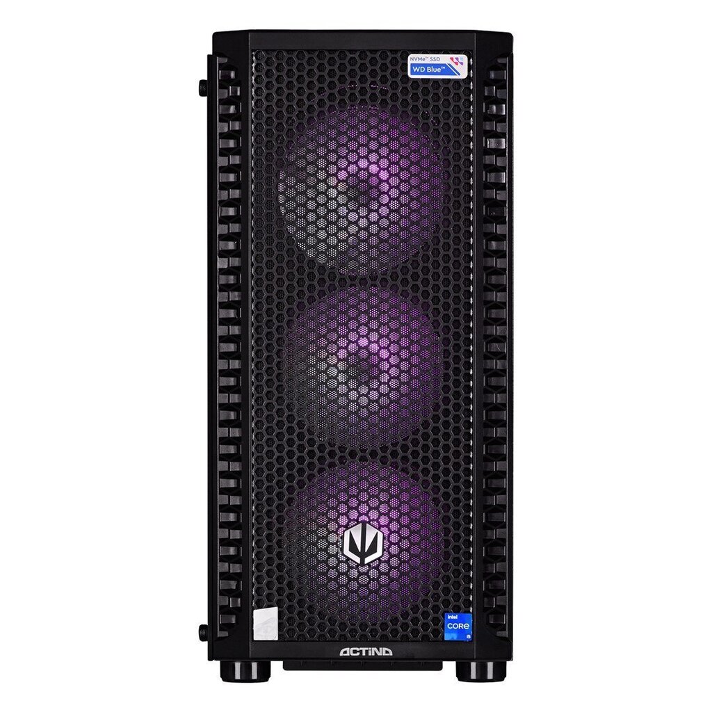 PC - Actina 5901443329268 AMD Ryzen 5 5600 16GB 1TB SSD NVIDIA Geforce hinta ja tiedot | Pöytätietokoneet | hobbyhall.fi