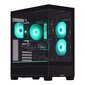 Pelaamisen PC - Actina Intel Core i5-12400F 32GB 1TB SSD AMD RX 6600 Musta hinta ja tiedot | Pöytätietokoneet | hobbyhall.fi