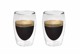 Borosilikaattilasisarja espressokuppeja, 2 kpl. hinta ja tiedot | Lasit, mukit ja kannut | hobbyhall.fi