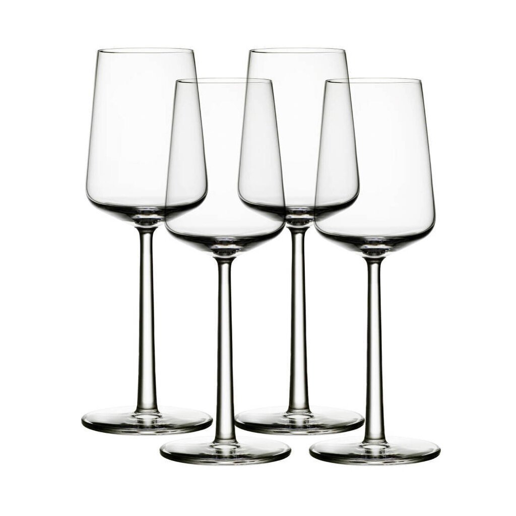 Iittala Essence valkoviinilasit, 33 cl, 4 kpl hinta ja tiedot | Lasit, mukit ja kannut | hobbyhall.fi