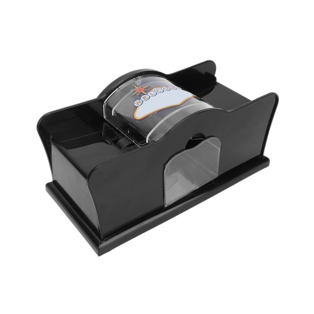 1-2 Deck Manuaalinen Card Shuffler Poker Pelikortti Kasinokortti Manuaalinen Shuffler ToolBlack hinta ja tiedot | Kauneudenhoitotarvikkeet | hobbyhall.fi