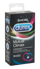 Kondomit DUREX "Mutual Climax" 10 kpl hinta ja tiedot | Kondomit | hobbyhall.fi