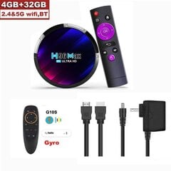 H96 MAX RK3528 Smart TV Box Android 13 Rockchip 3528 Quad Core Support 8K Video Wifi6 BT5.0 Media Player set Top vastaanotin hinta ja tiedot | Digiboksit | hobbyhall.fi