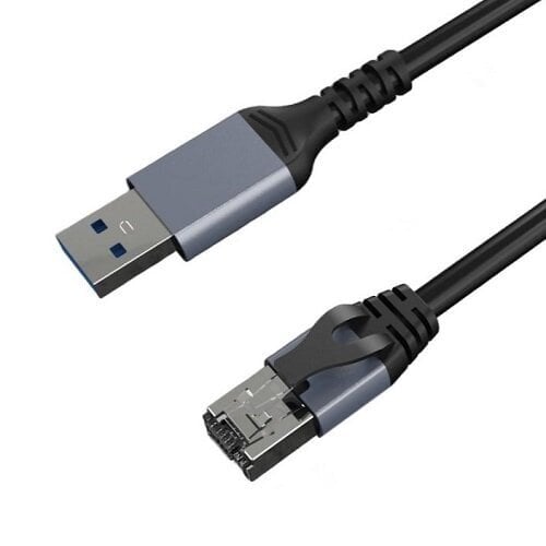 Internet-kaapeli CAT6 UTP, USB3.0 Type-A - RJ45, 7,5 m hinta ja tiedot | Kaapelit ja adapterit | hobbyhall.fi