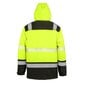 SAFE-GUARD by Result Miesten tulostettava turvallisuus Soft Shell takki, Fluoresoiva keltainen/musta UTFK1130_fluorescentyellowblack hinta ja tiedot | Miesten ulkoilutakit | hobbyhall.fi