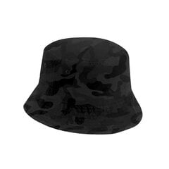 Beechfield Camo Polyesteri kierrätetty Bucket Hat, Midnight UTFK1124_midnight hinta ja tiedot | Naisten päähineet | hobbyhall.fi