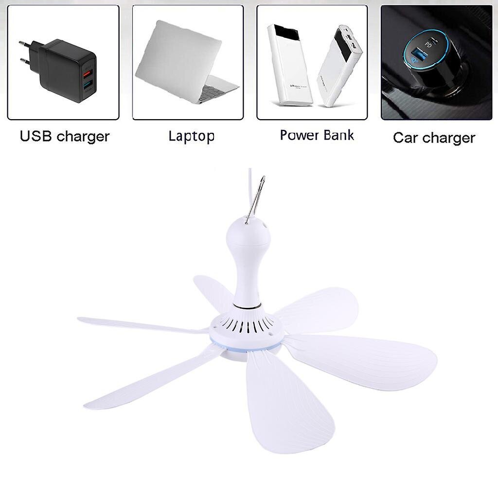 Kannettava Camping Fan Mini Usb Telttatuuletin Camping Kattotuulettimeen Outdoor Gazebo hinta ja tiedot | Tuulettimet | hobbyhall.fi