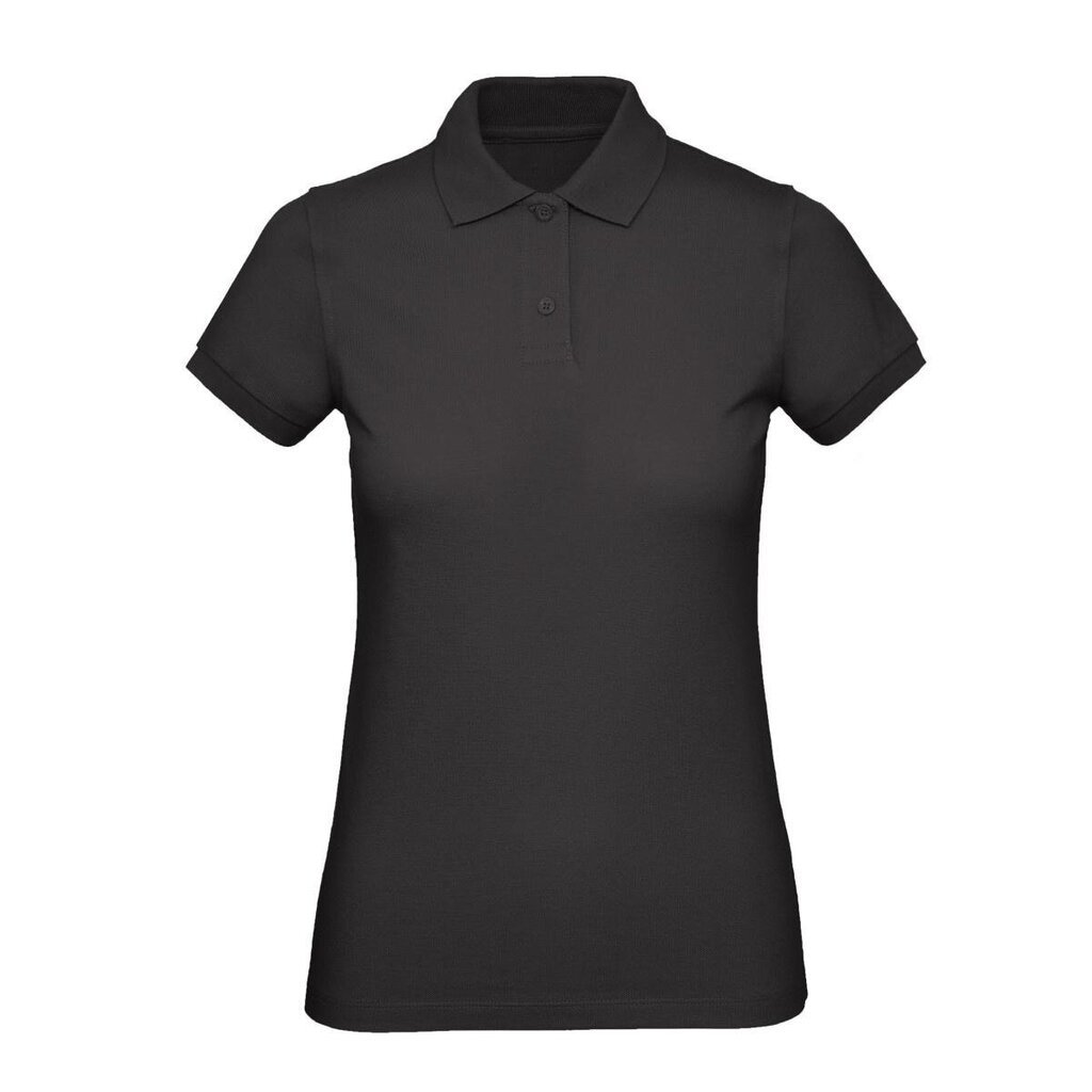 B&C Naisten/Ladies Inspire Polo Polo, Musta UTFK113_black hinta ja tiedot | Naisten aluspaidat | hobbyhall.fi