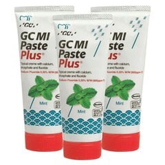 Hammastahna GC Mi Paste Plus Nestemäinen emali fluoridilla Minttu 35 ml (3 kpl) hinta ja tiedot | Suuhygienia | hobbyhall.fi