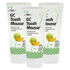 Tahna GC TOTH MOUSSE Nestemäinen emali ilman fluoria Meloni 35 ml (3 kpl) hinta ja tiedot | Suuhygienia | hobbyhall.fi