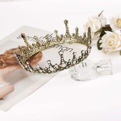 Barokkikivikruunu Vintage Queen Hopeapronssi Tiara hinta ja tiedot | Korusetit | hobbyhall.fi