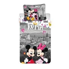 Minnie & Mickey-pussilakanasetti, 140 x 200 cm + 1 tyynyliina 70 x 90 cm hinta ja tiedot | Vuodevaatteet lapsille | hobbyhall.fi